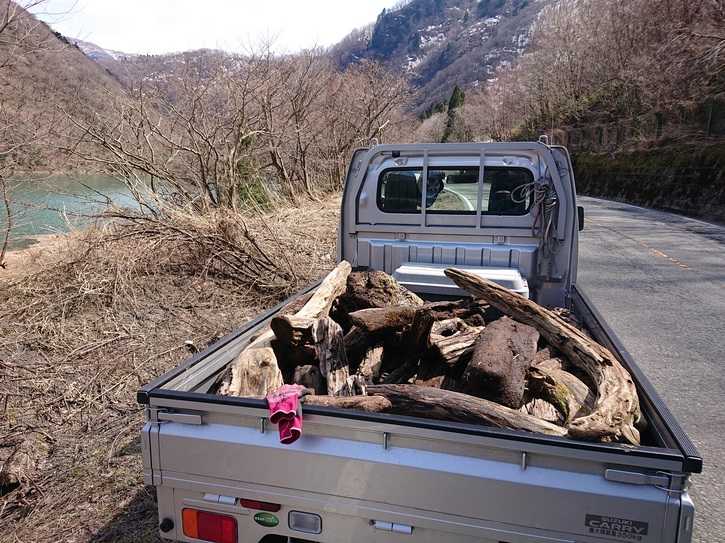 今年初 流木拾い | アウトドア小僧だぁ！ - 楽天ブログ