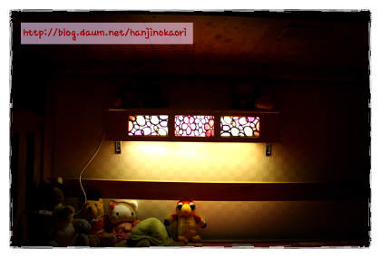 韓紙工芸-スタンド棚10