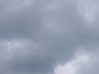 秋曇の空