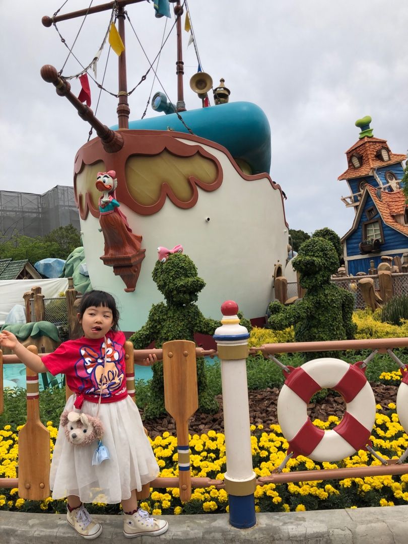 子連れ 東京ディズニーランド ディズニーシー4 3日目 Emi Koko 親子リンクコーデ 楽天ブログ