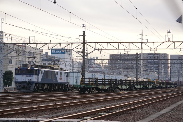 DE10 1697牽引 日鐵チキ工臨空返却 & 鹿島貨物6