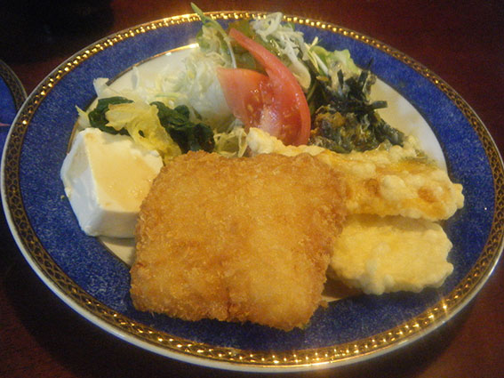 プランタンの「白身魚フライ」-2♪