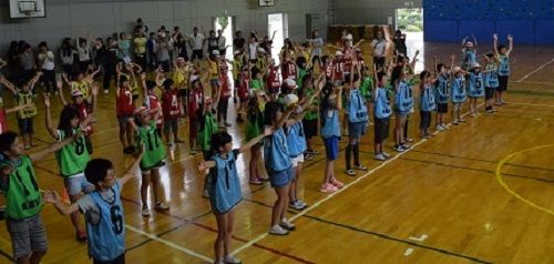 子ども会でドッチビーを体験 スポーツ振興課 楽天 岐阜県美濃加茂市 楽天ブログ