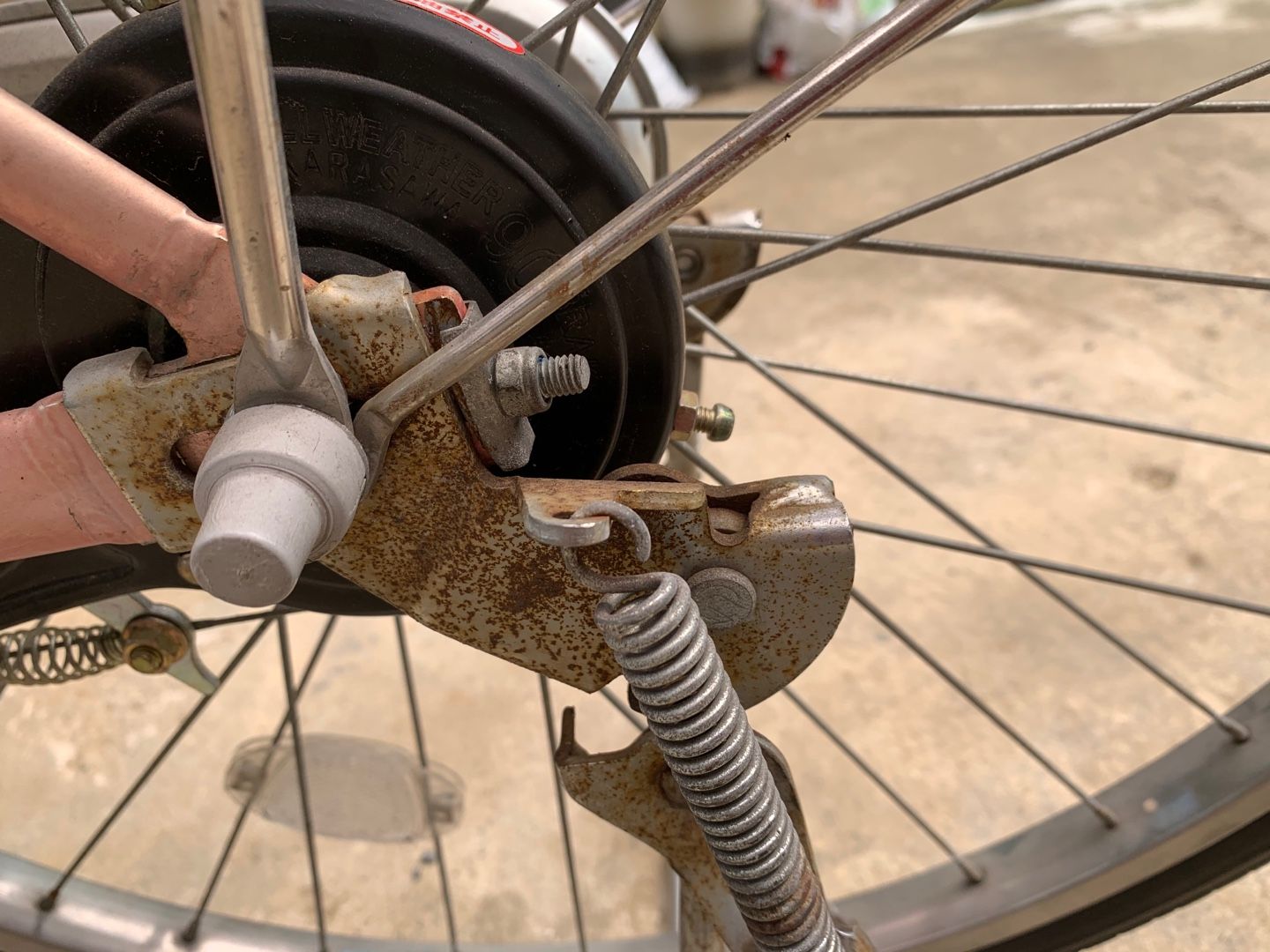 自転車 雨ざらし ケア