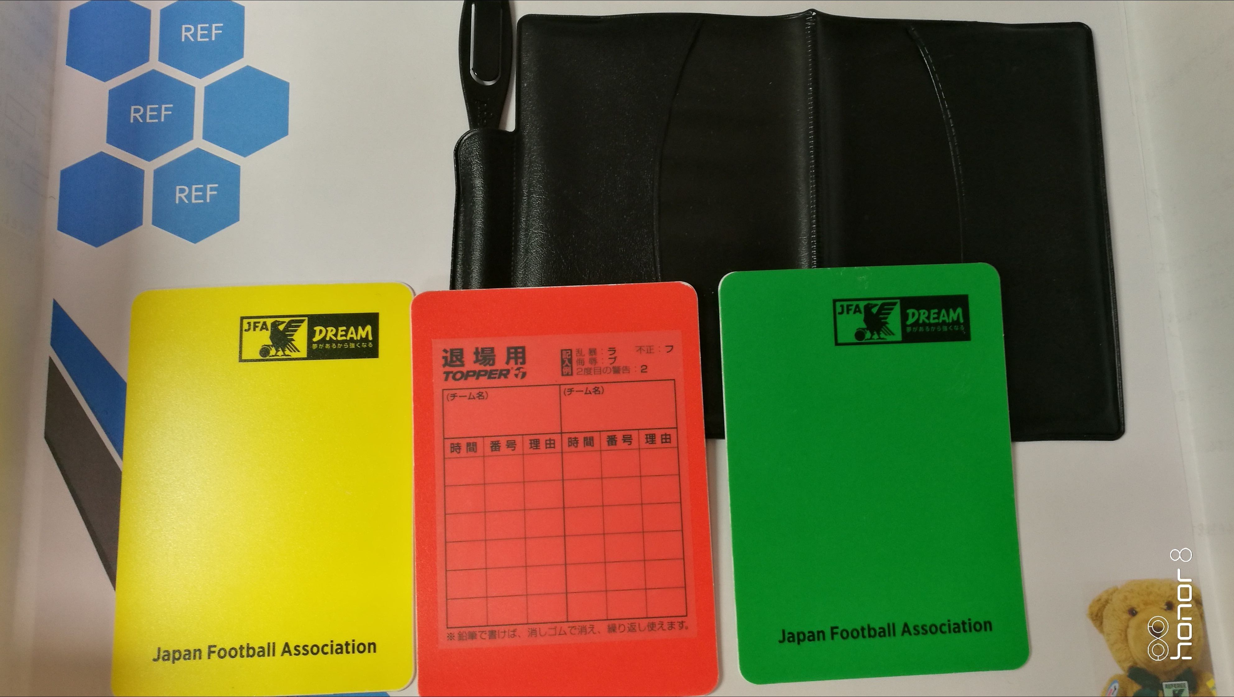 レフェリーグッズ Itマニアのくまくんはサッカーレフェリー 楽天ブログ