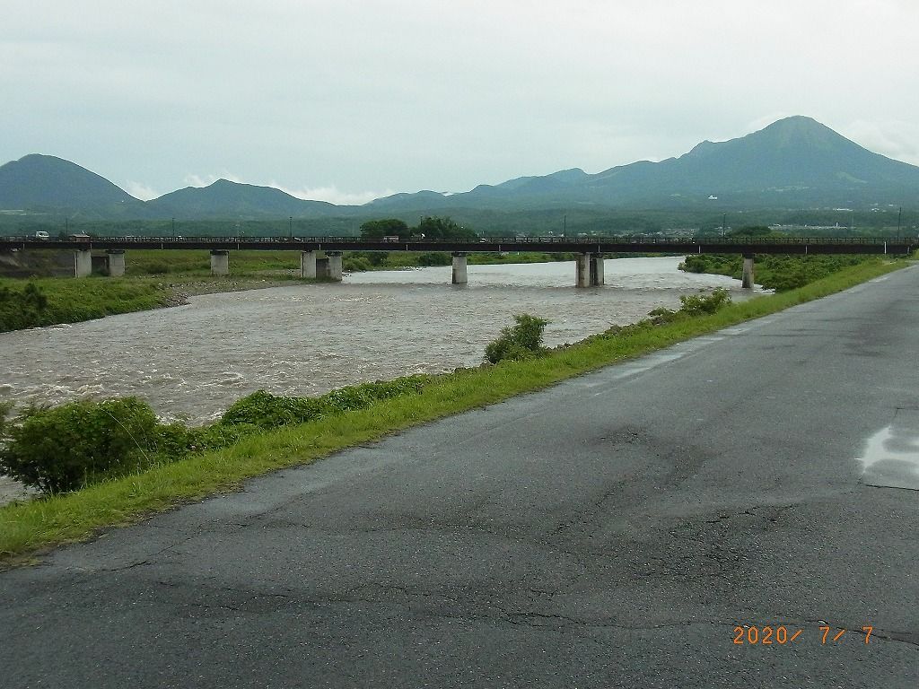 日野川大水