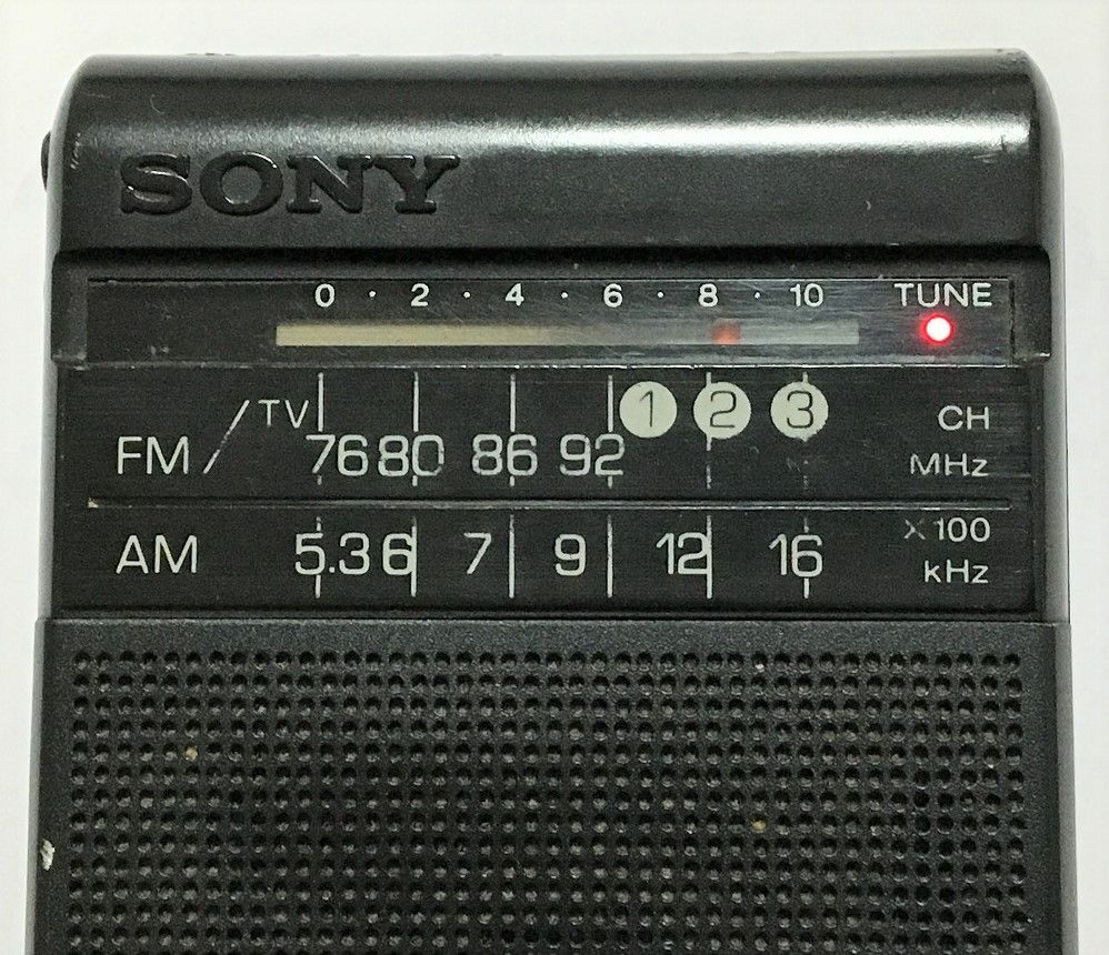 SONY ICF-EX35（FM/AM 2バンドレシーバー） | ひとりごと程度のラジオ