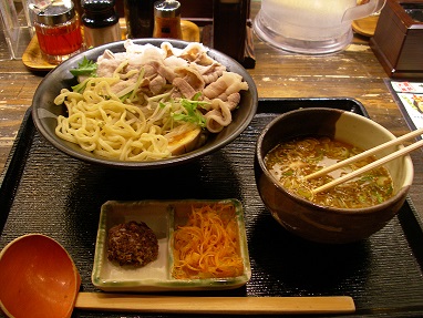 ラーメン創房 玄 天王洲アイル店 期間限定豚しゃぶつけ麺