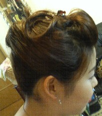 浴衣ヘアアレンジ