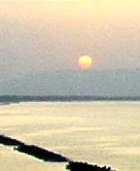皆生夕日最後