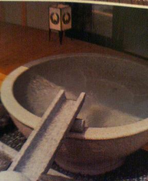 白扇露天風呂の１つ