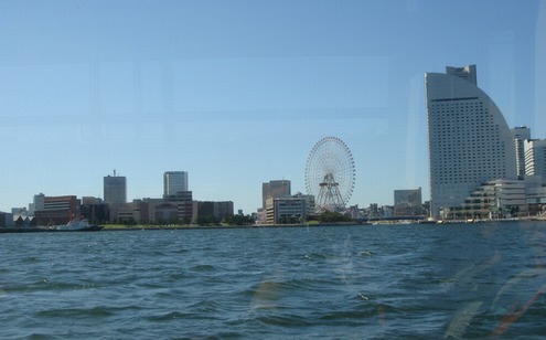 シーバス船内から見た風景