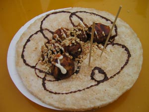 ロッテワールドのたこ焼き