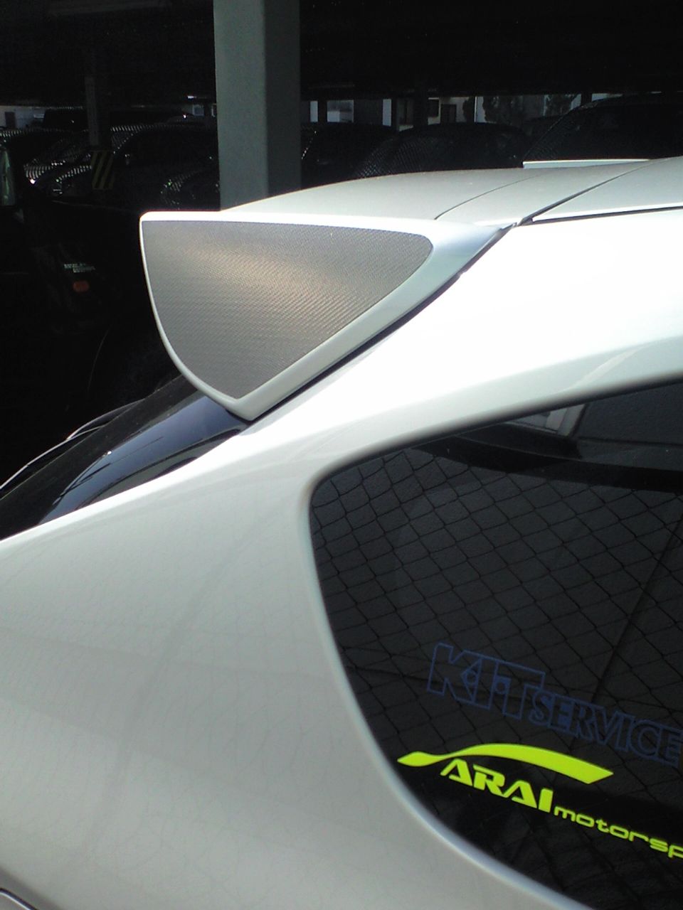 ハセ・プロ GRB リアウイングサイド【マジカルカーボン】