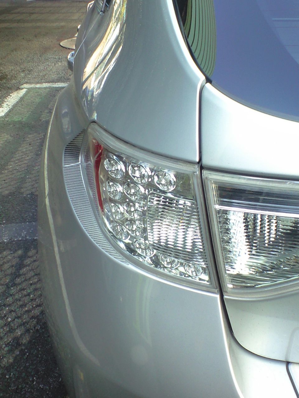 ハセ・プロ GRB テールランプ【マジカルカーボン】