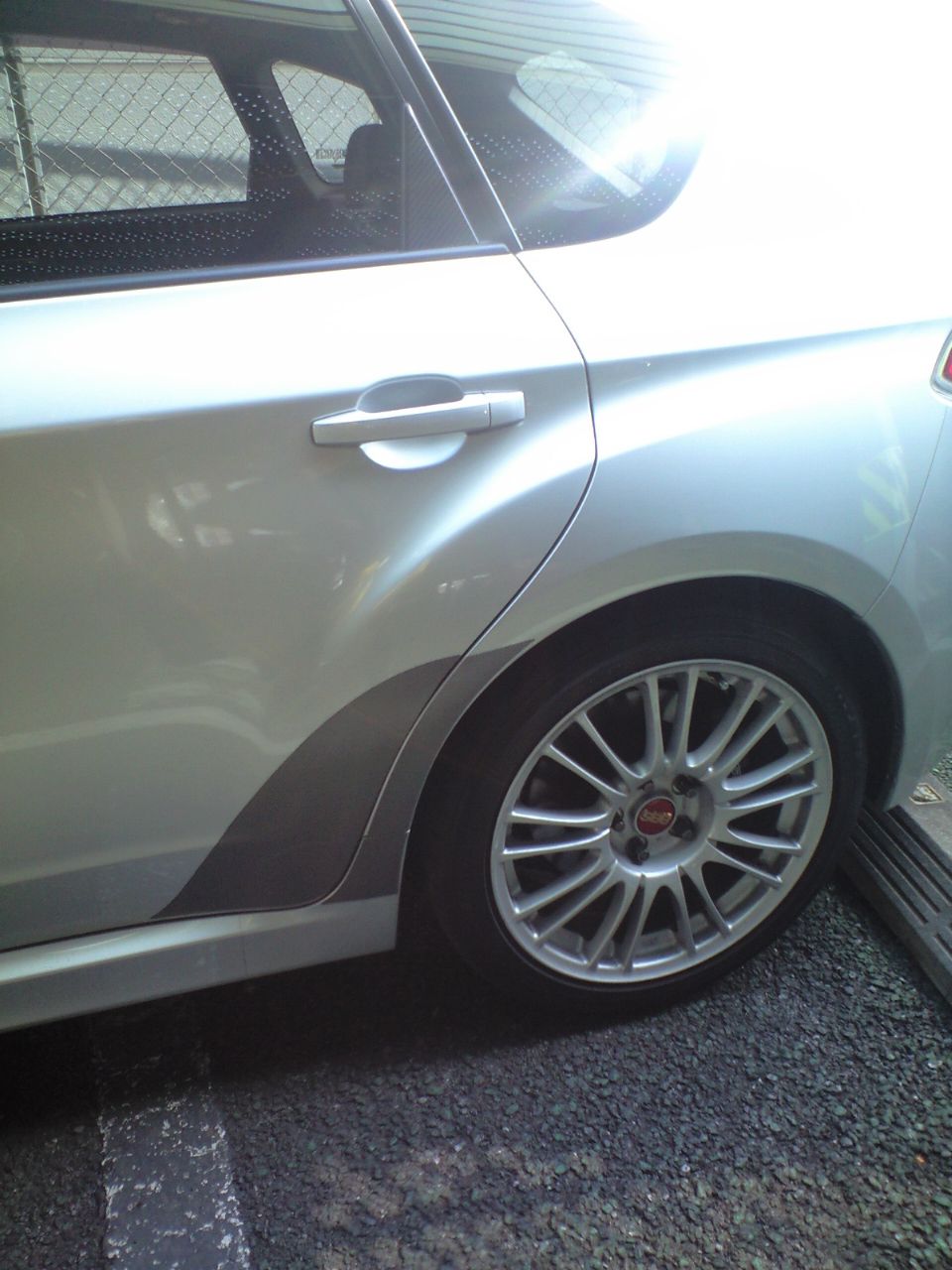 ハセ・プロ GRB リアドアチッピング防止【マジカルカーボン】