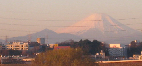 元旦朝富士山