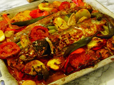 pesce al forno