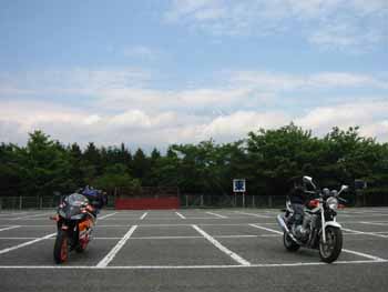 チラッと富士山