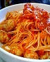 鶏ダンゴパスタ