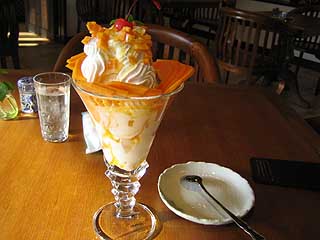 パパイヤパフェ