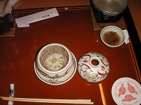 滑茸とろろ蕎麦
