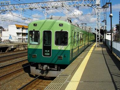 京阪１０００系＠土居駅