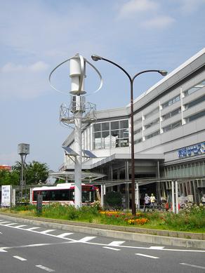 京阪寝屋川市駅西側・せせらぎ公園