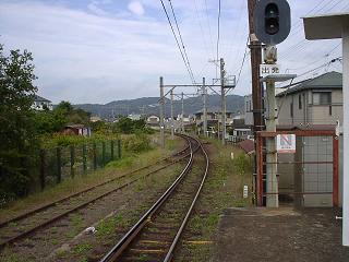 和歌山方向＠貴志駅