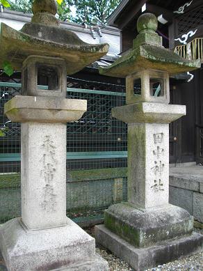 京阪木幡駅周辺　許波多神社