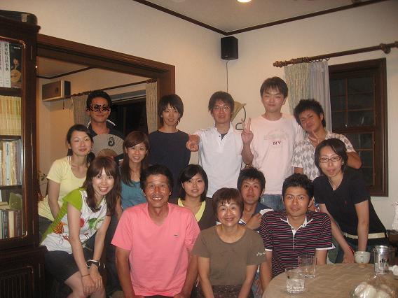 上田邸集合写真