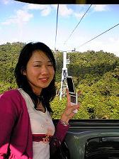 スカイレールにて