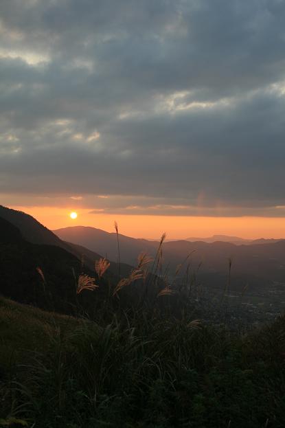 由布院の夕暮れ