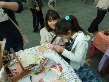 ココ　くるみボタン体験☆