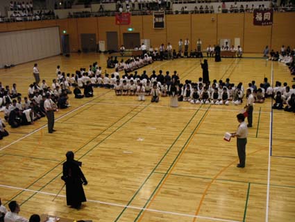 中３　岡崎額田大会　決勝礼