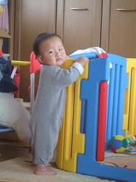 上手に立っち！！