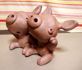 仲良しのぶたちゃん♪