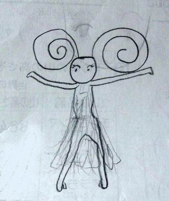 虫みたい・・・