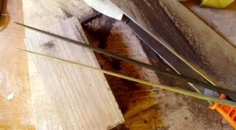 細すぎるリグナムと細くなってきた黒檀