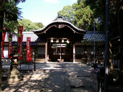 斑鳩神社　拝殿