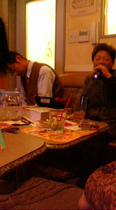 カラオケにて～♪