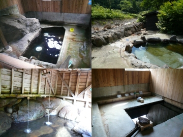 孫六温泉のお風呂