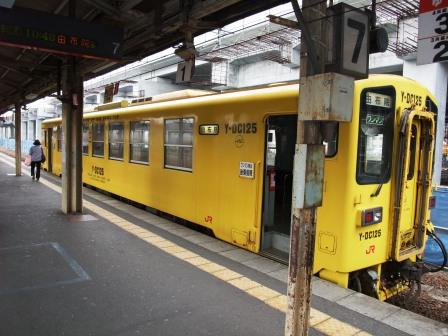 大分駅から電車