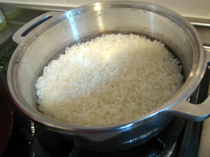 炊きたてのご飯