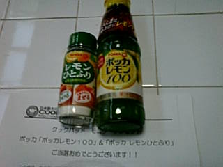 クックパッドモニター当選