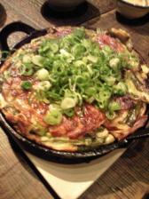 九条葱のチジミ