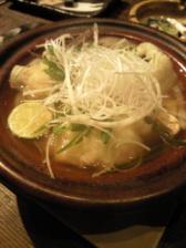 松茸と鱧の蒸し鍋