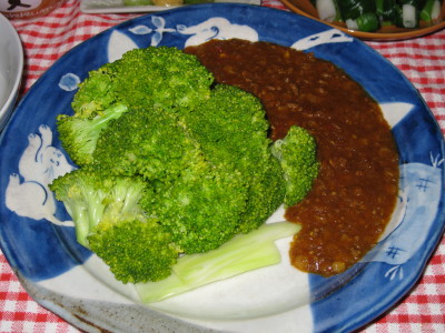 カレーブロッコリー