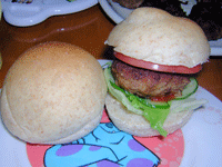 全粒粉ハンバーガー