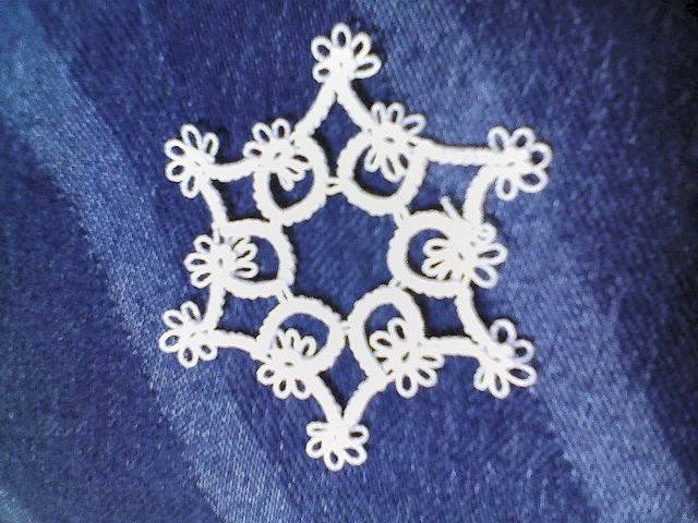 雪の結晶のモチーフ